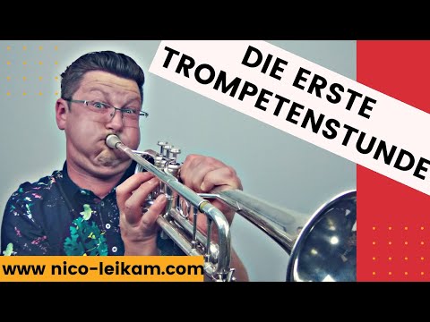 Die erste Trompetenstunde | Trompete spielen lernen | #trompete 🎺