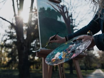 painting, girl, brush, art, colors, palette, creativity, painting, painting, painting, painting, painting, art, creativity, creativity, creativity