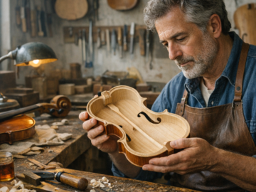Die Seele einer Geige – Einblicke in das traditionelle Handwerk des Geigenbaus