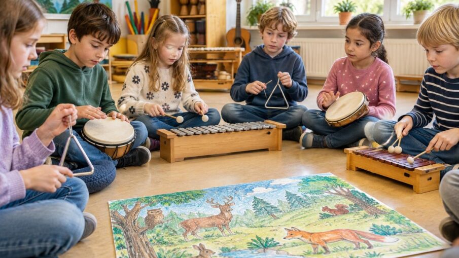 Titelbild zu Klassik-Einstieg in der Grundschule mit Peter und der Wolf: vom aktiven Hören zur kleinen Klassenaufführung
